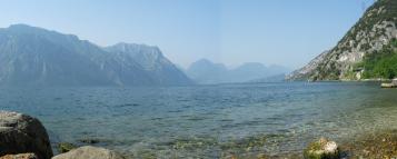 POhled smerem na Rivu